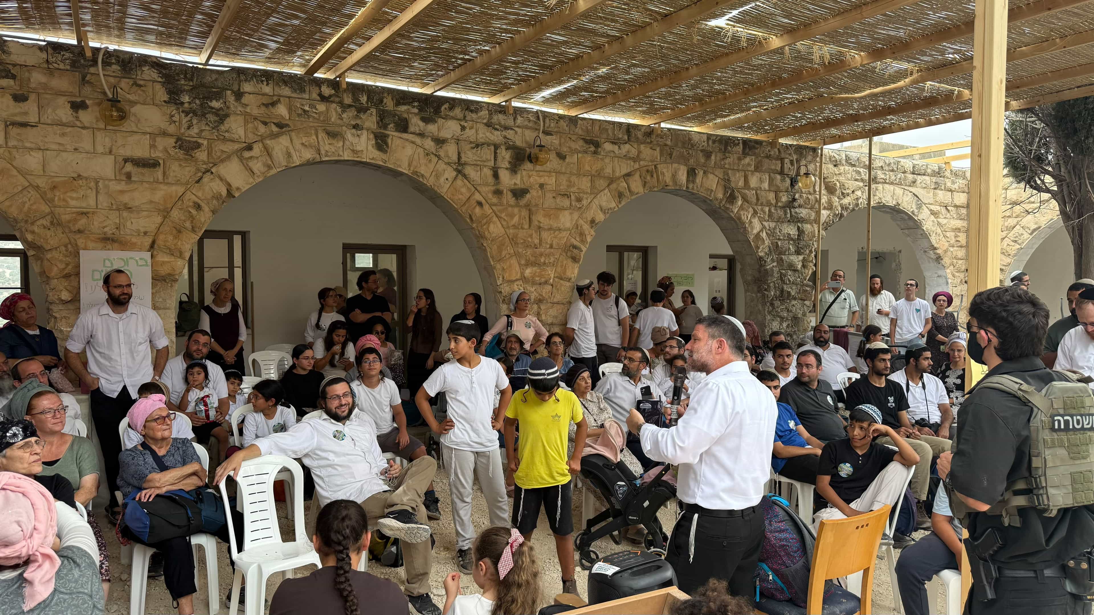 סמוטריץ׳ בצפון השומרון: ״בונים את רצועת הביטחון של עפולה וכפר סבא״ | צפו