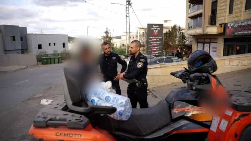 יותר מ-30 עבירות תנועה בעברו |ערבי תושב יפיע נעצר בחשד שנהג תחת השפעת סמים