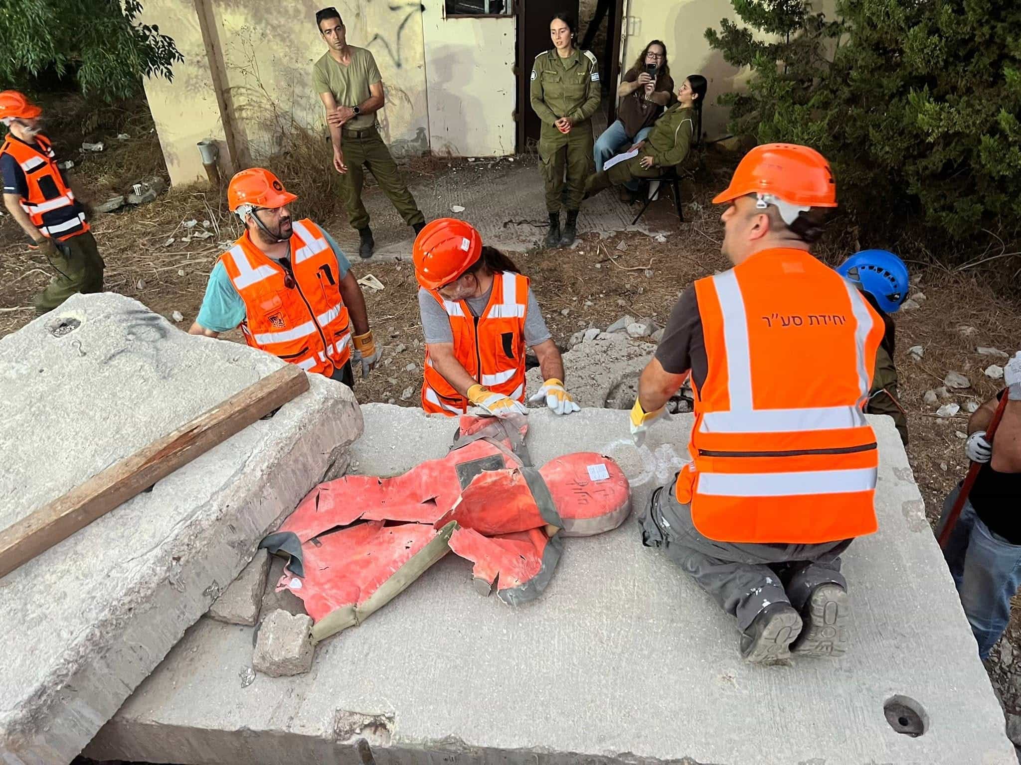 מוכנים לכל תרחיש: יחידת סע״ר בפרדס חנה כרכור השלימה אימון חילוץ מתקדם