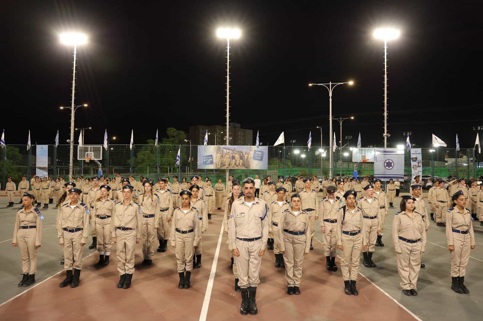 "אני נשבע!": 182 שוחרים חדשים מאורט תעופה וחלל קריית גת נשבעו אמונים לצה"ל