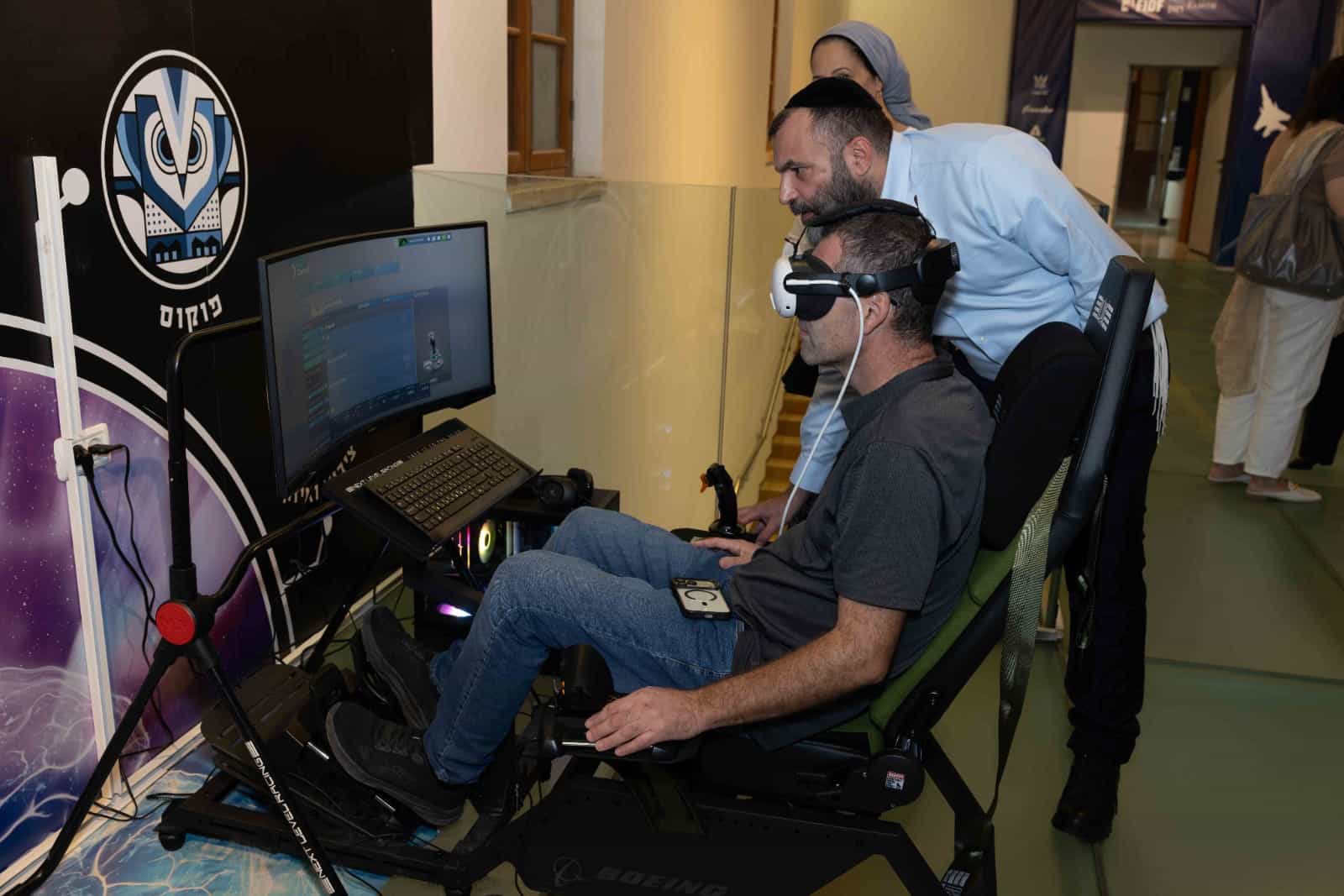 סימולטור טיסה ראשון מסוגו נחנך בבאר שבע