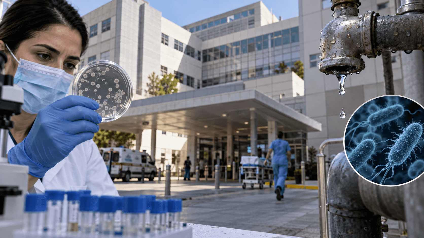חיידק מסוכן אותר במערכת המים בבית החולים העמק בעפולה – זו ההודעה המרגיעה לציבור