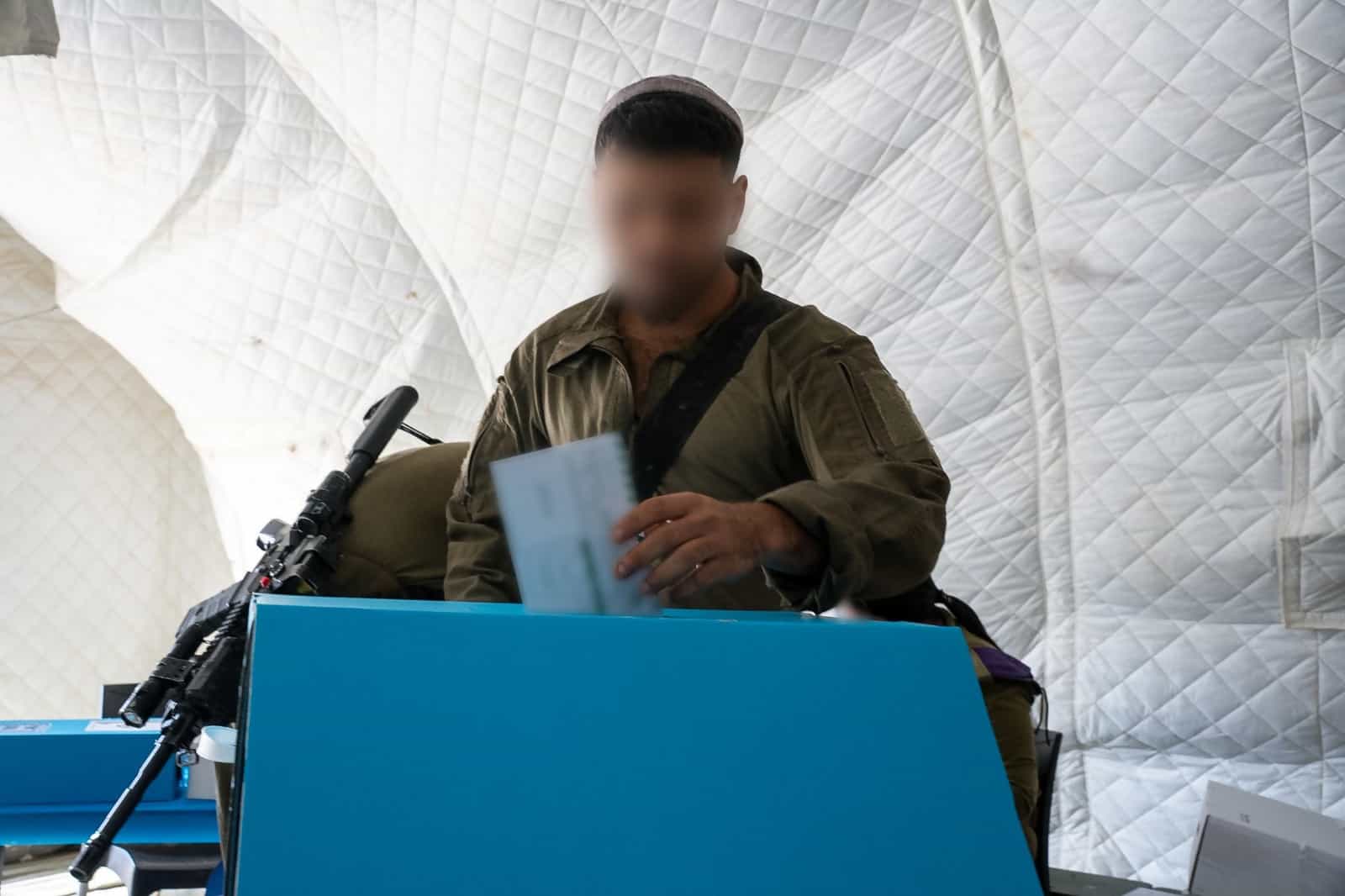 עלייה בשיעור ההצבעה בצה״ל: 48% מהמשרתים כבר הצביעו