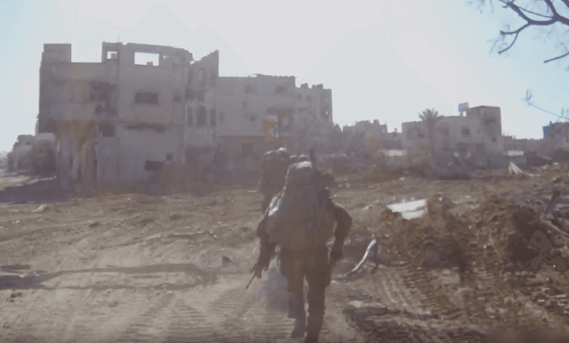 פשיטות על מוקדי טרור שאותרו בתוך מוסדות אזרחיים: תיעוד הלחימה בחאן יונס ממצלמות הגוף של לוחמי מגלן