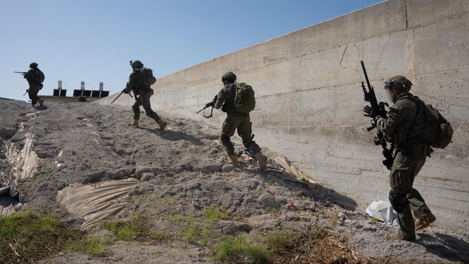 יחידת העילית ״מצדה״ בתרגיל חדירת מחבלים בגזרת אפרים