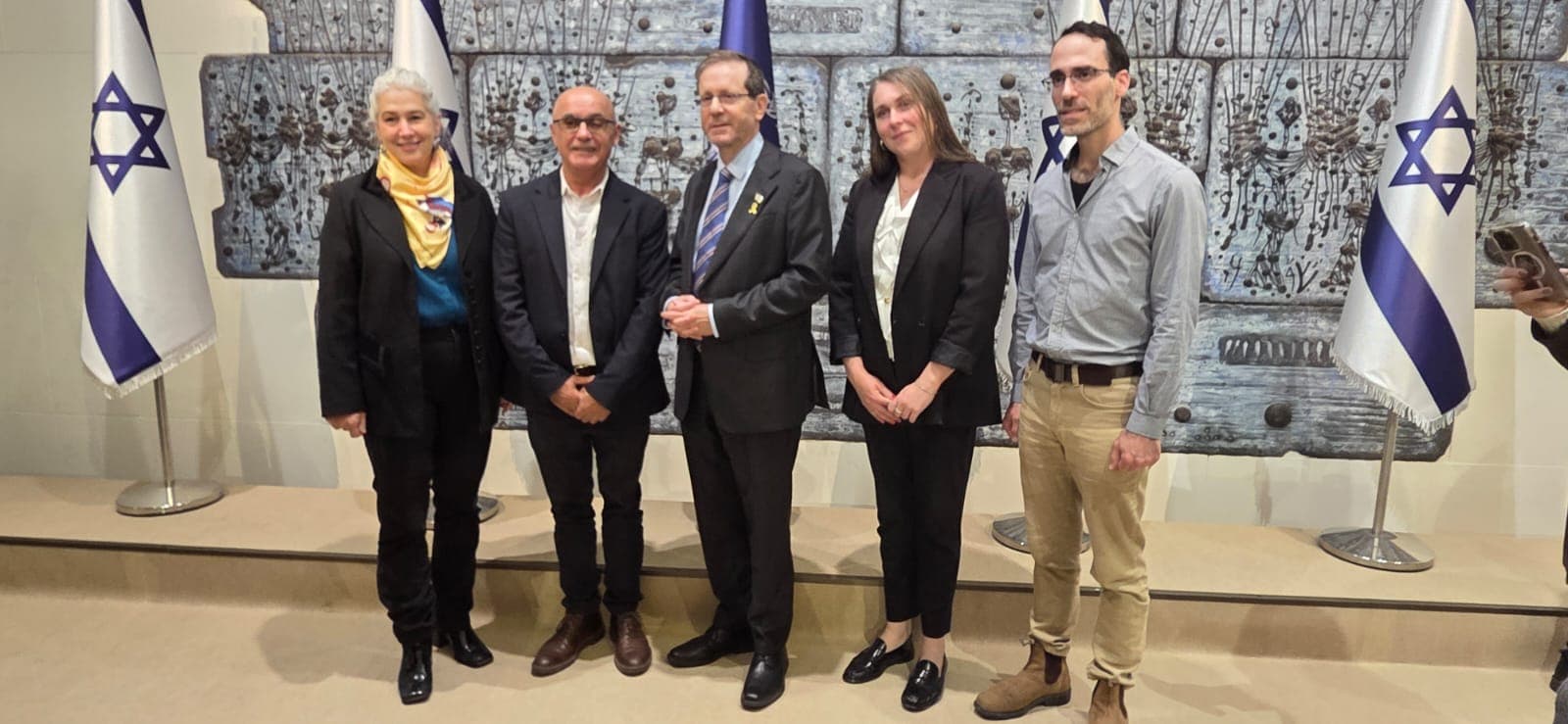פרויקט המיליונים של פרדס חנה כרכור הגיע לבית הנשיא