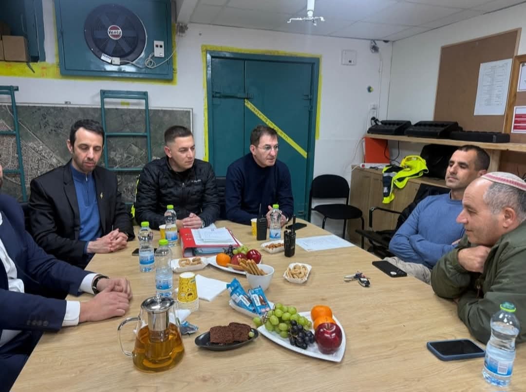 ביקור בטחוני בקצרין: חברי הכנסת בועז ביסמוט ואריאל קלנר סיירו בבירת הגולן