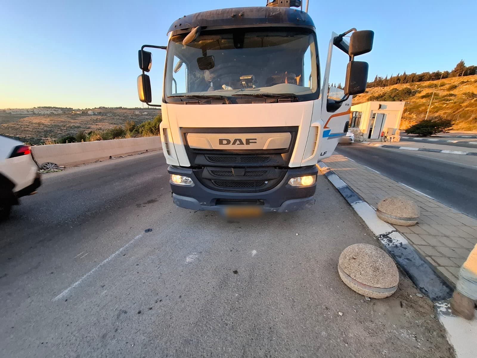 נמנע זיהום סביבתי | סיכול נוסף של הברחת פסולת ע״י ערבים לשריפה באיו״ש