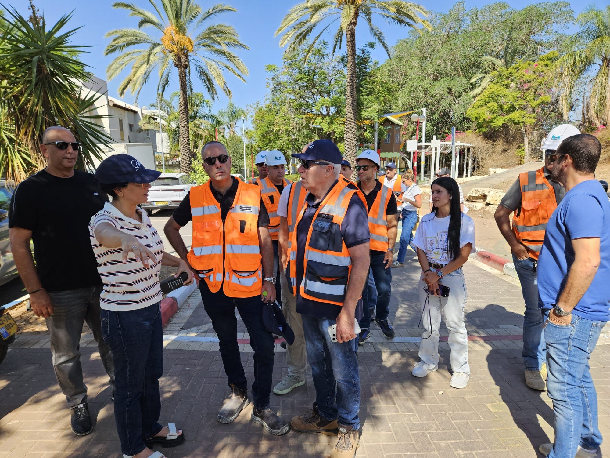 הקו הסגול באופק: ראשי נת"ע ועיריית אור יהודה קיימו סיור מקצועי לאורך תוואי העבודות