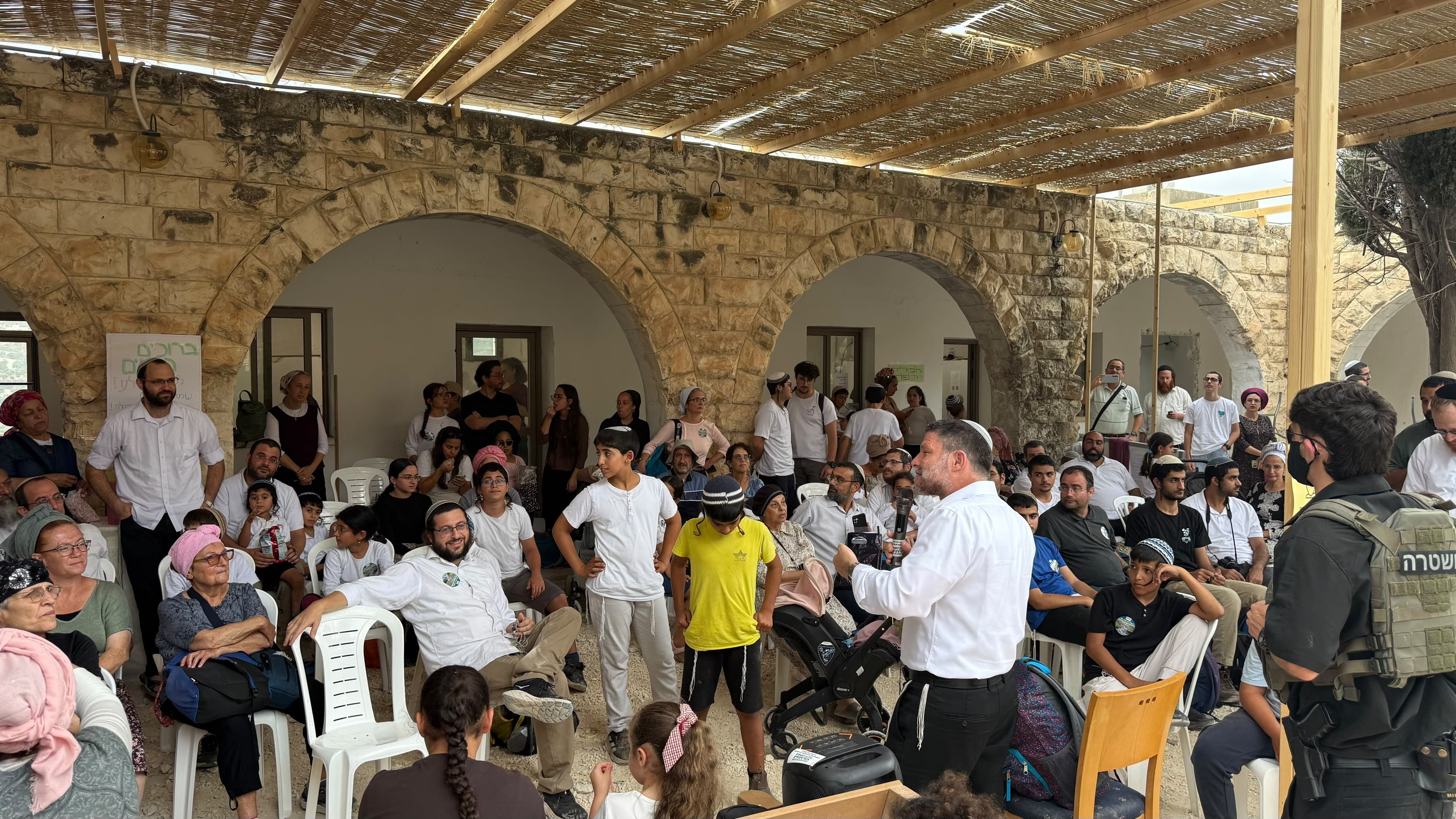סמוטריץ׳ בצפון השומרון: ״בונים את רצועת הביטחון של עפולה וכפר סבא״ | צפו