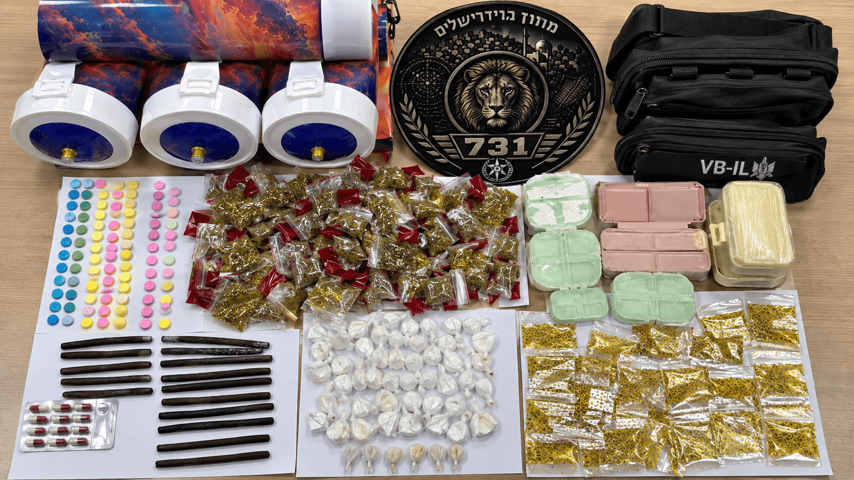 מצבור סמים נחשף במזרח ירושלים: מאות גרמים ועשרות מנות נתפסו בפעילות כוחותינו