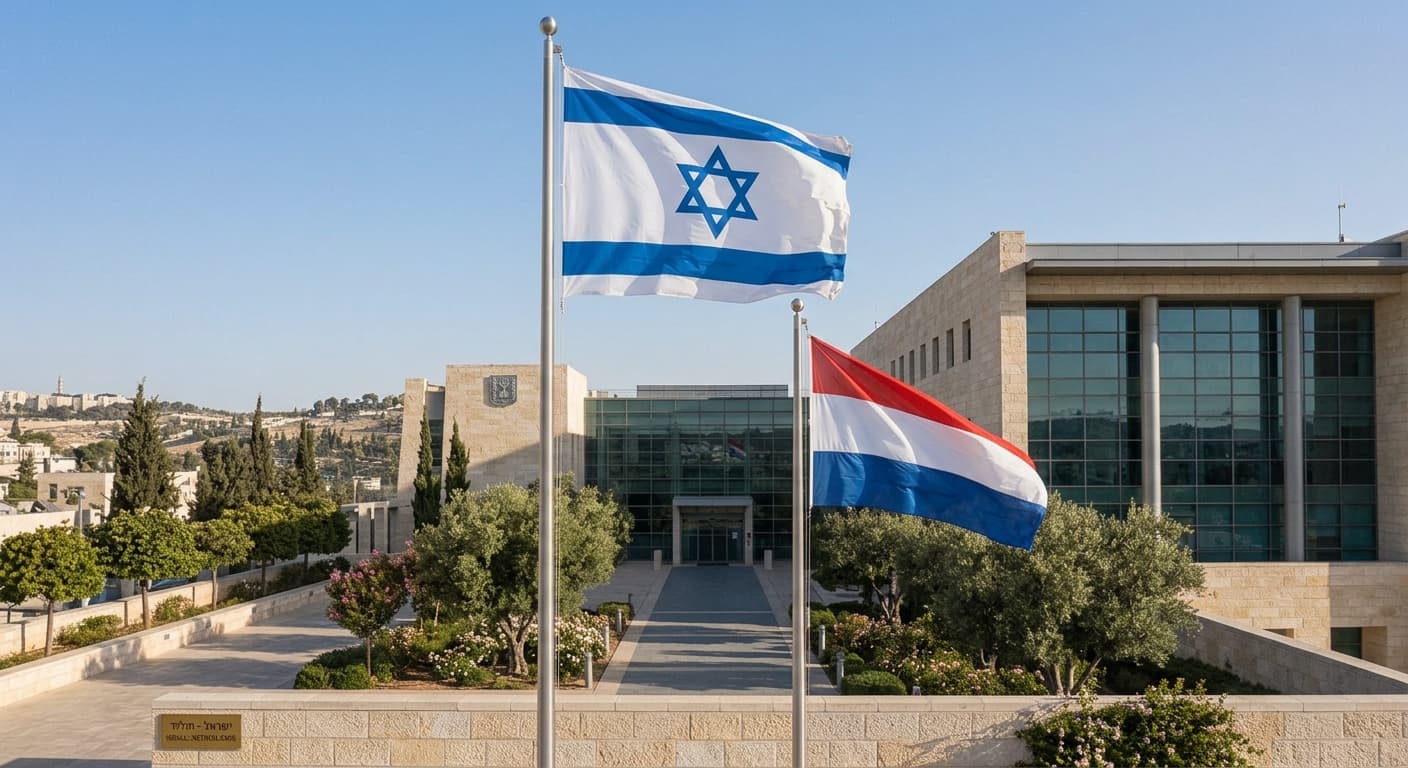 בתגובה לחרם: ישראל ביטלה את הסטטוס הדיפלומטי של הנציגים ההולנדים ברמאללה
