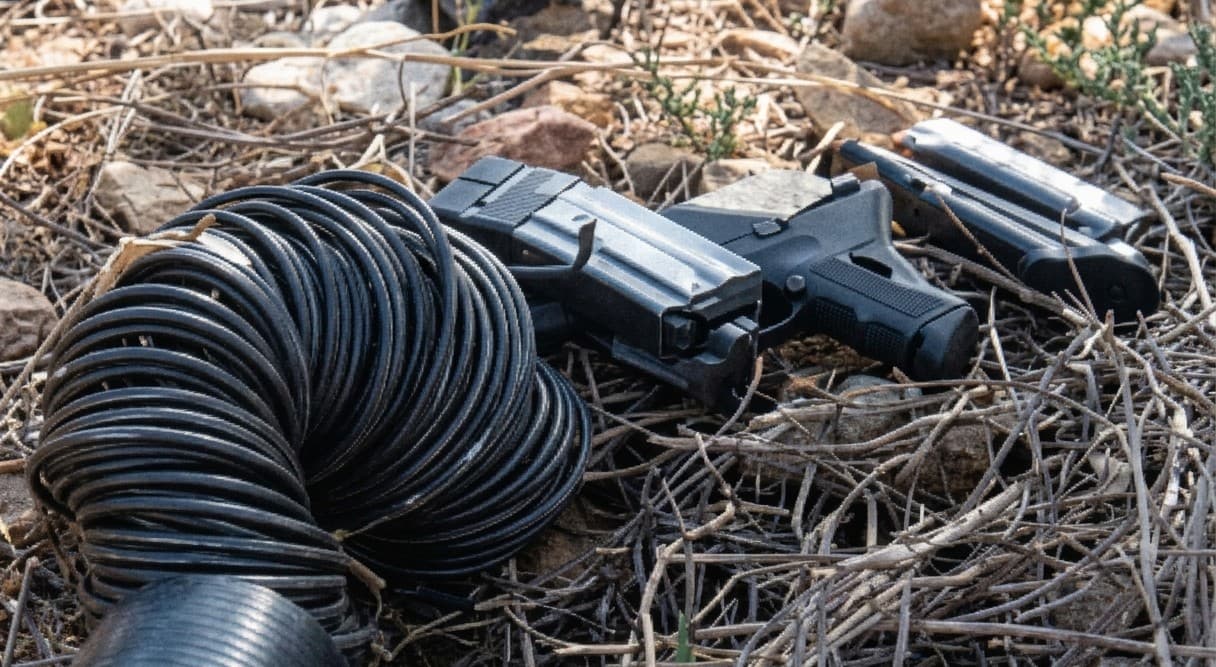 בתוך עץ זית: מצבור אמצעי לחימה ותחמושת צה״לית נחשף בירכא | צפו