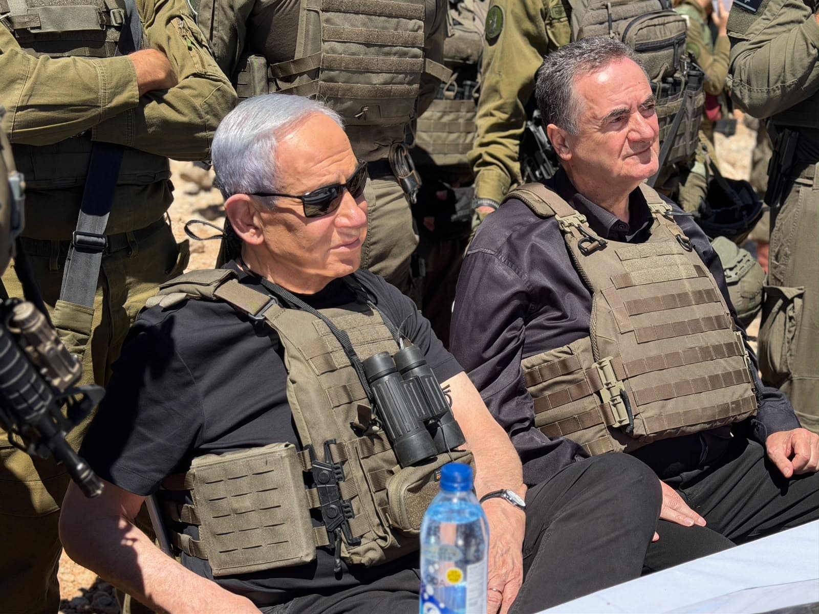 נתניהו בכתר החרמון בסוריה: ״מחויבים להכריע את משטר הטרור באיראן - ואנחנו נעשה את זה״