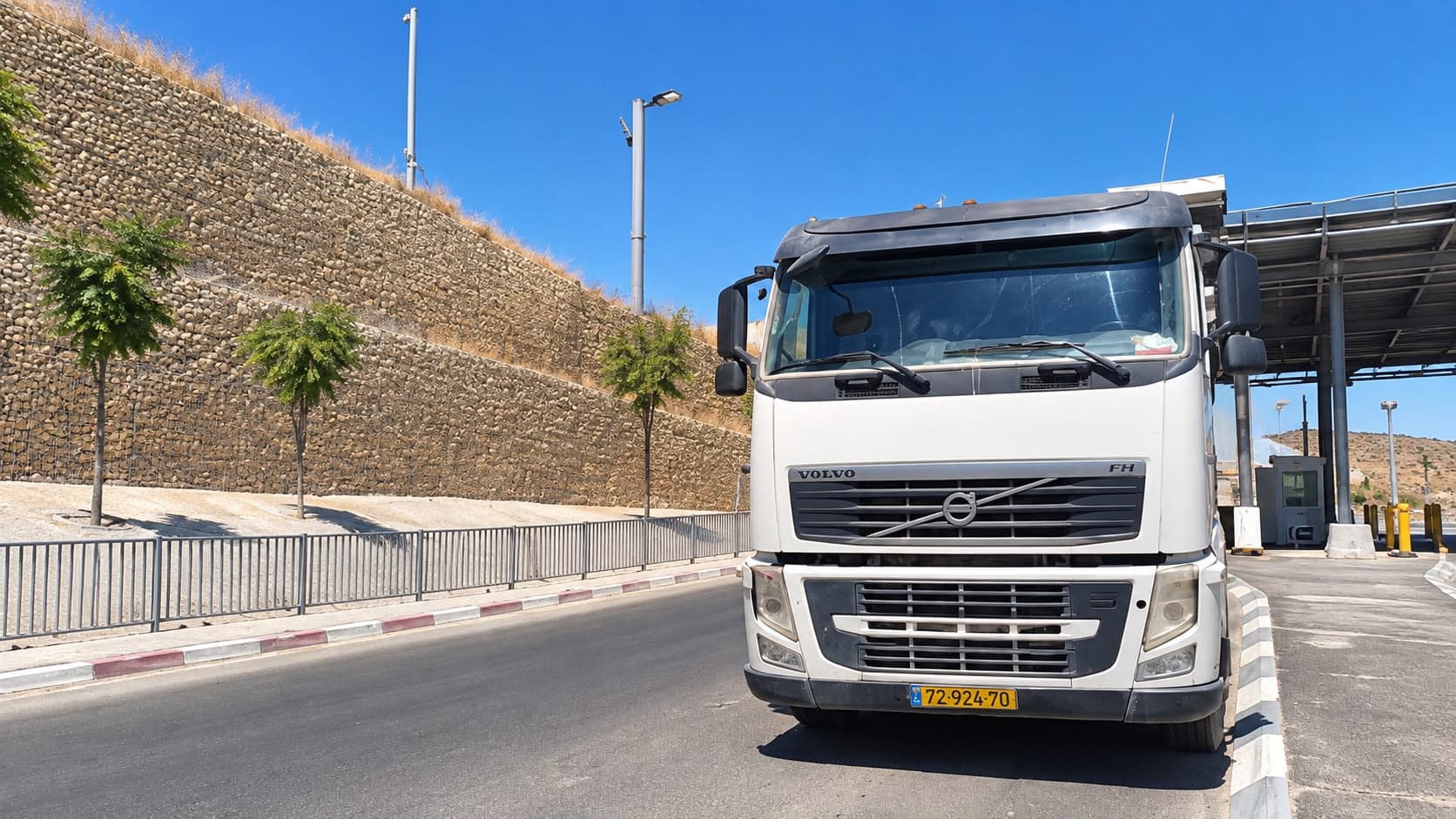 יחידת "דוד" במבצע אכיפה: כ־220 טון פסולת נתפסו במעברי יו״ש