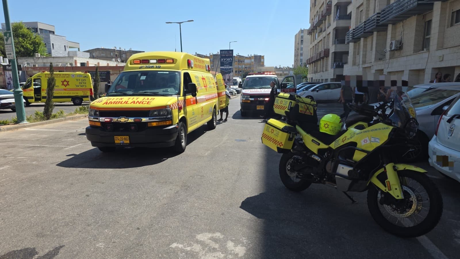 פעוט כבן שנתיים נפצע אנושות לאחר שנפל מקומה 4 בקריית ים