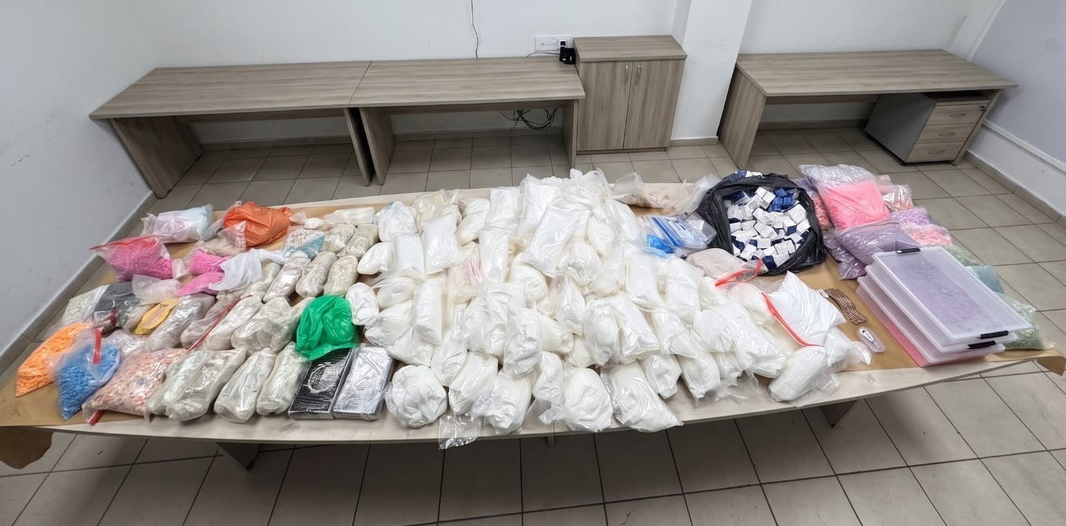 תפיסת ענק: סמים בשווי כ־90 מיליון ש״ח נתפסו במושב אחיסמך