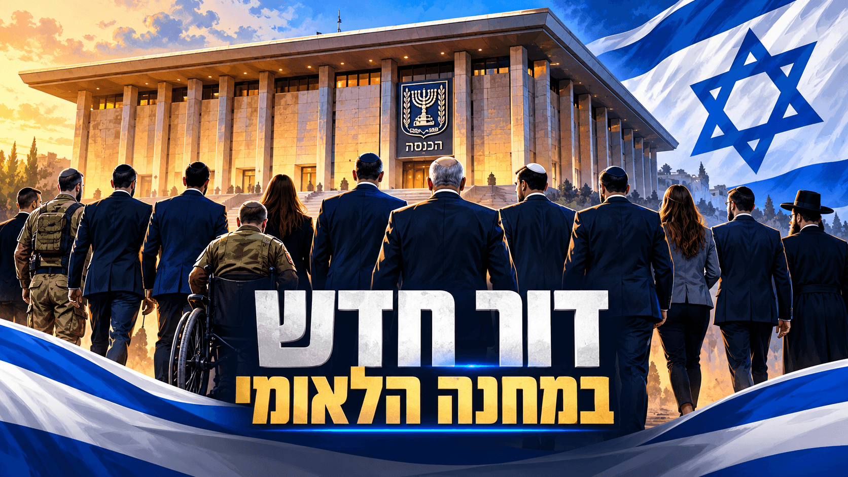 דור חדש במחנה הלאומי: 12 חברי כנסת חדשים מצטרפים לימין בכנסת ה-26 | כל הפרטים