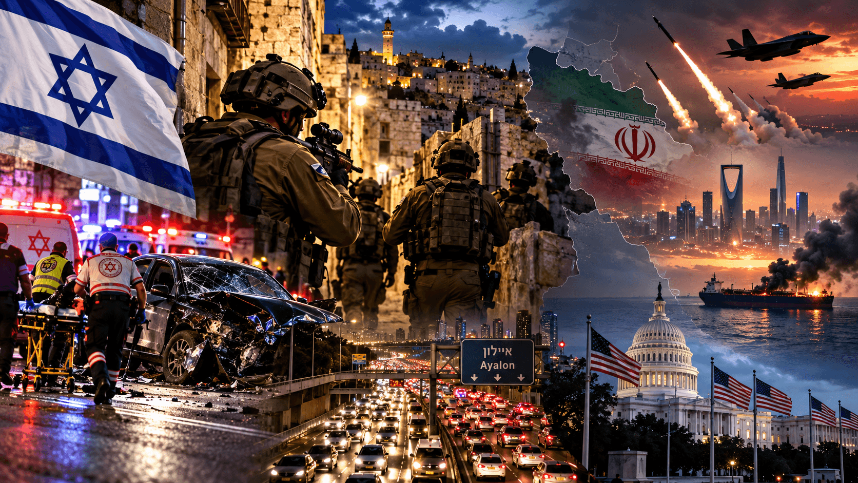 מבצע צבאי נרחב בחברון, פצועים קשה בתאונות דרכים - וכוננות מוגברת מול איראן | סיכום חדשות השבת