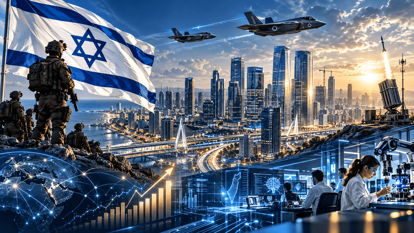 עם הנצח: למרות שנות מלחמה - ישראל בצמרת החדשנות העולמית