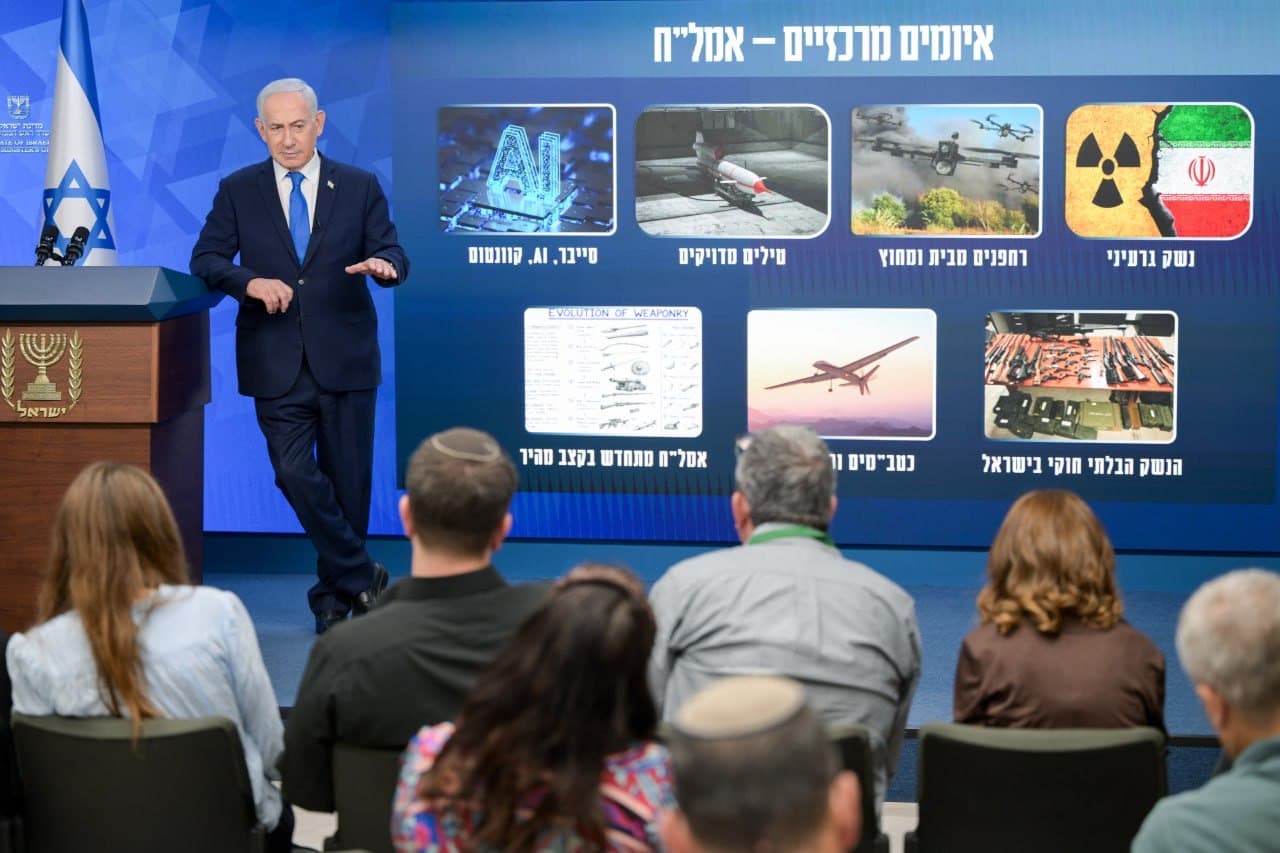 נתניהו מציג את תפיסת הביטחון של מדינת ישראל: ״מניעה והתקפה במקום הכלה והגנה״