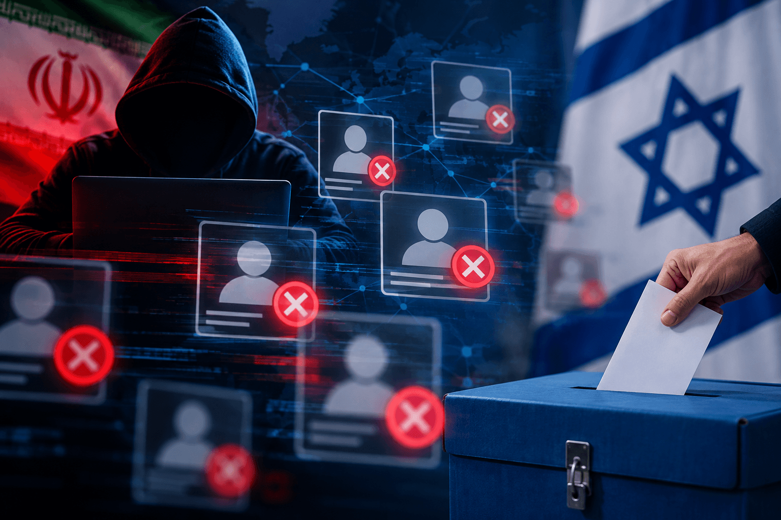 שב״כ: סוכלו ניסיונות השפעה זרה על הבחירות – חשבונות הוסרו מהרשת