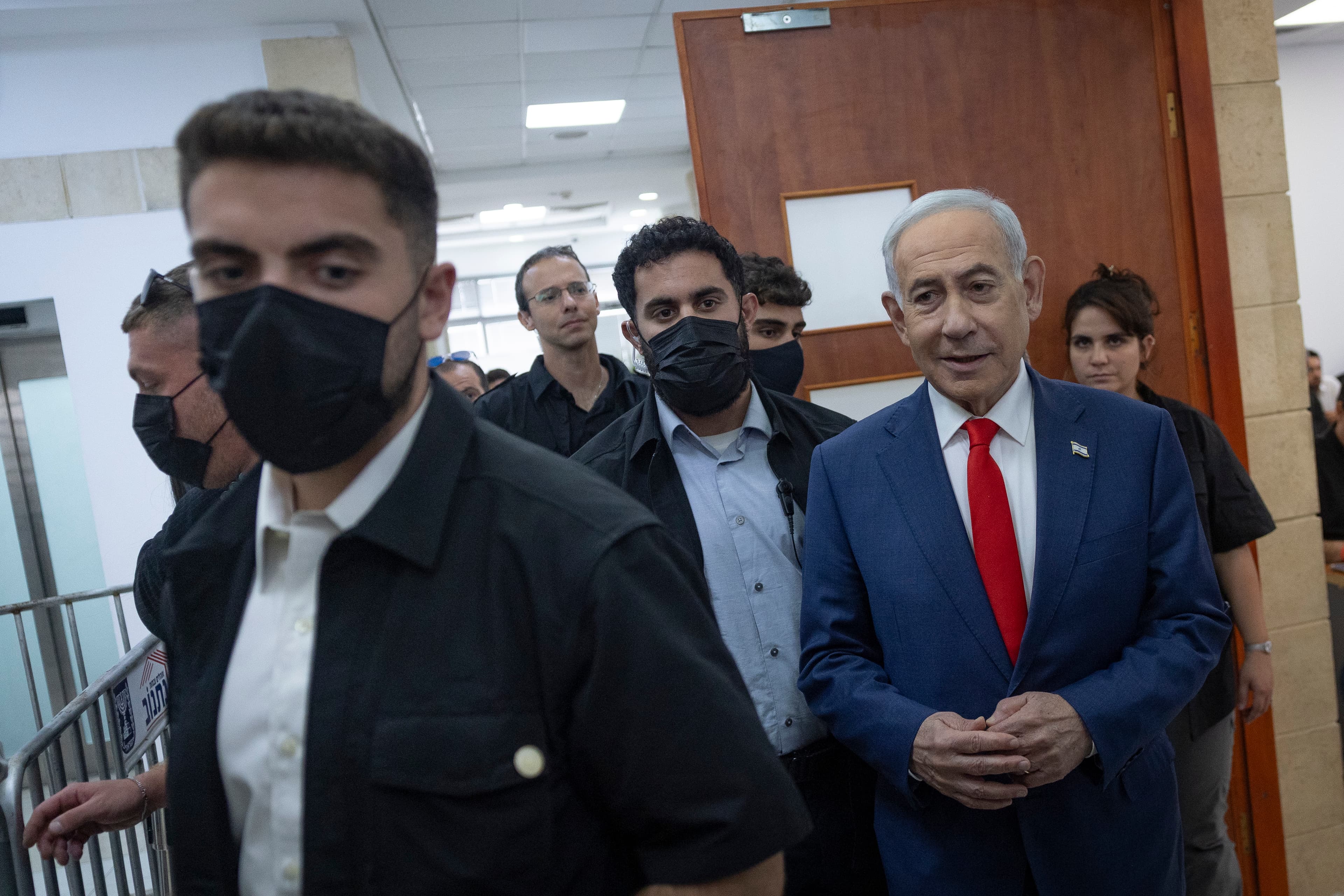 ראש הממשלה נתניהו עזב את בית המשפט להמשך סדר יומו