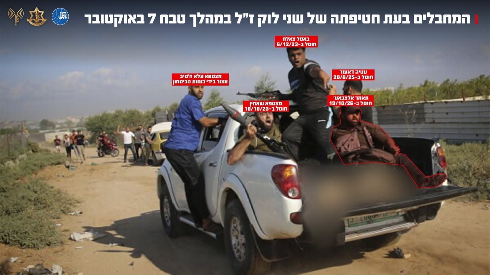 כוחותינו חיסלו את אחרון המחבלים שהיה שותף לחטיפת שני לוק ז"ל