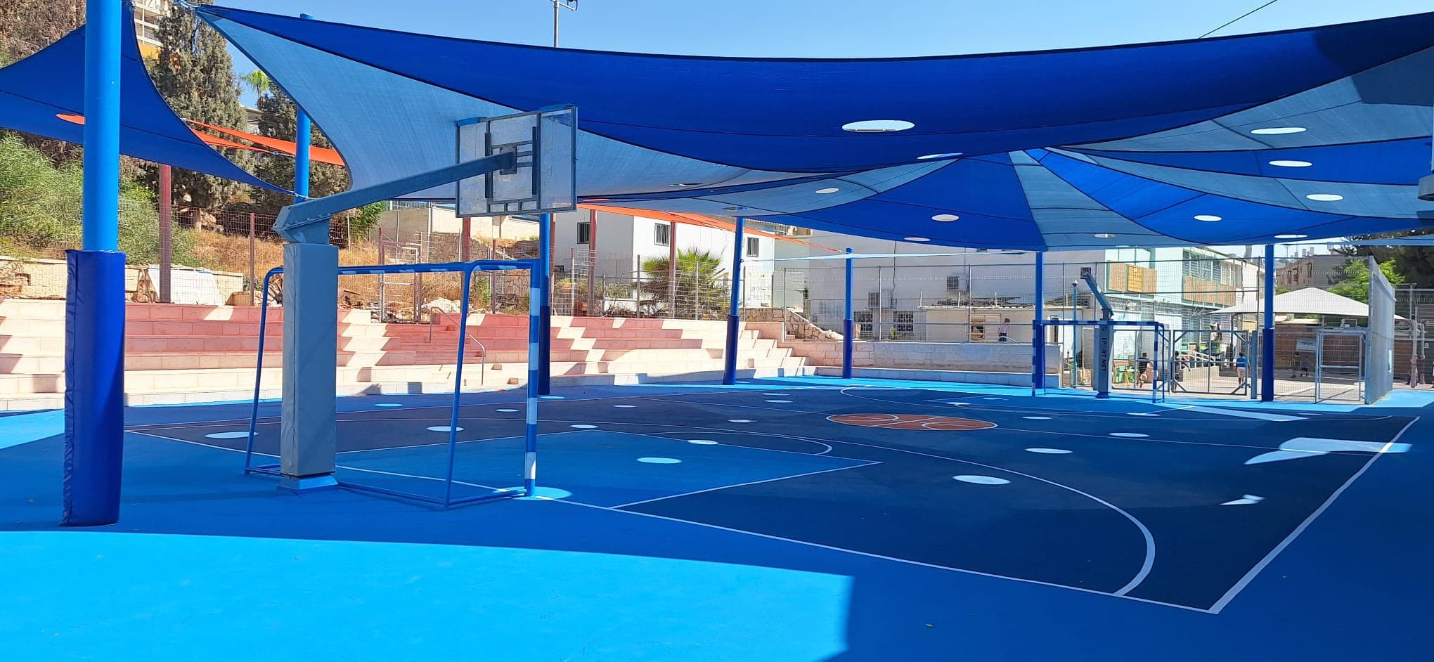 חודש חדש, מגרש חדש: בית הספר יצחק נבון התחדש במגרש ספורט
