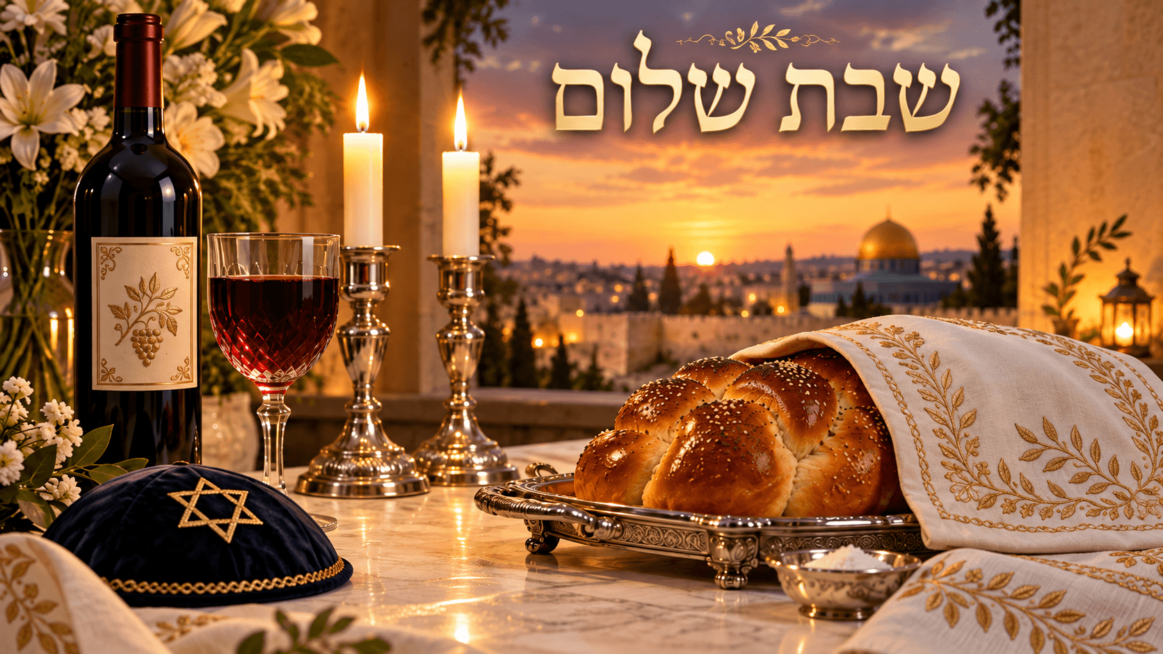 מערכת חדשות 04 מאחלת שבת שלום לעם ישראל היקר!