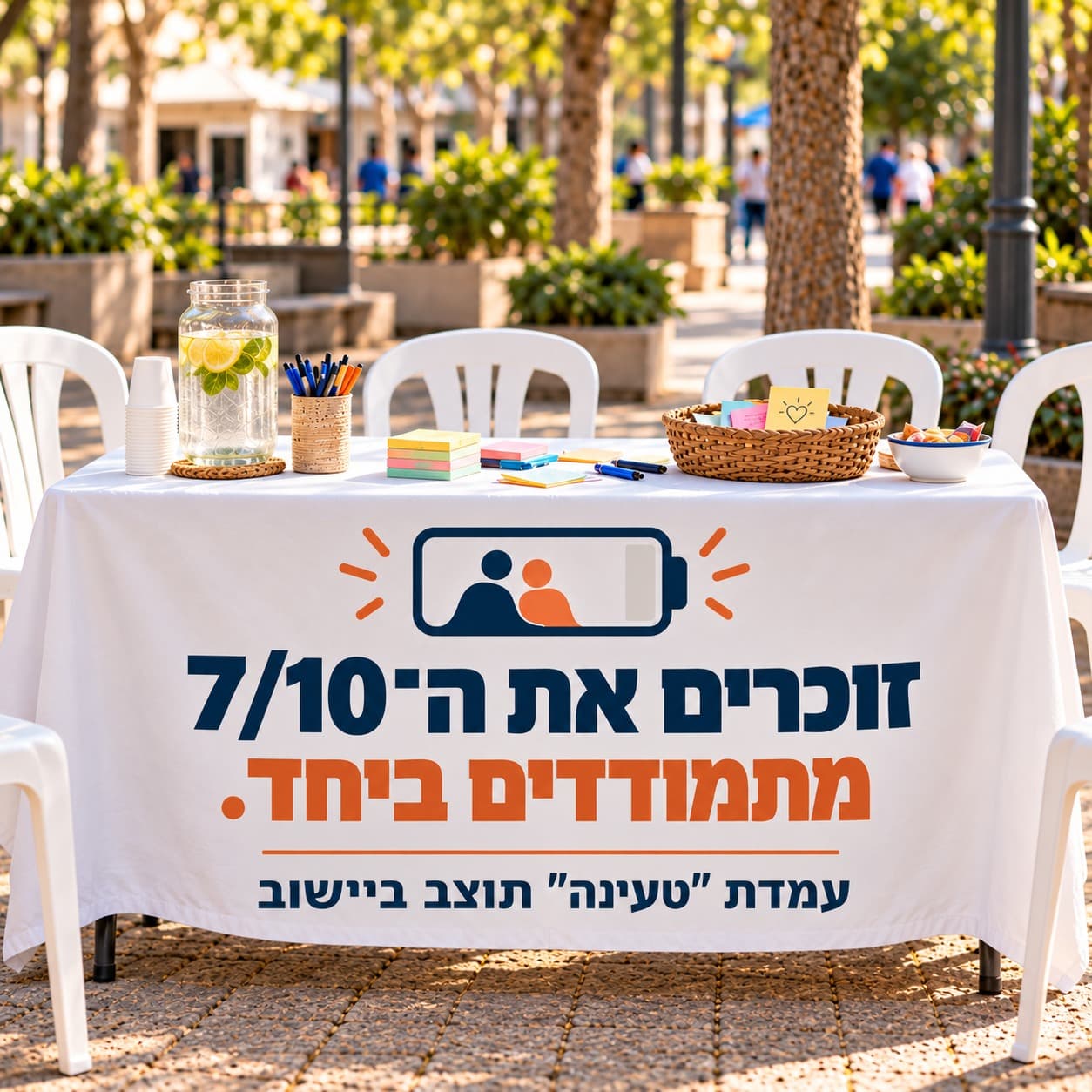 חיבור, הקשבה ומילים מחזקות: "עמדת טעינה אנושית" תפעל בקריית עקרון