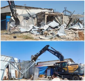 יד קשה נגד הבנייה הבלתי חוקית: מבצע אכיפה נרחב להריסת מבנים ללא היתר בלוד