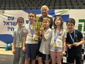 הישג אדיר לקריית אונו: בית הספר "ורשה" הוכתר לאלוף הארץ בשחמט
