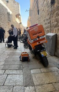 בת 80 נהרגה מפיצוץ בלון גז בירושלים