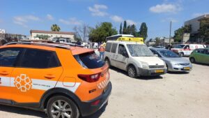 חשוד לניסיון פיגוע בלוד | מחבל ניסה לדקור שוטרת מיס"מ ונוטרל בירי